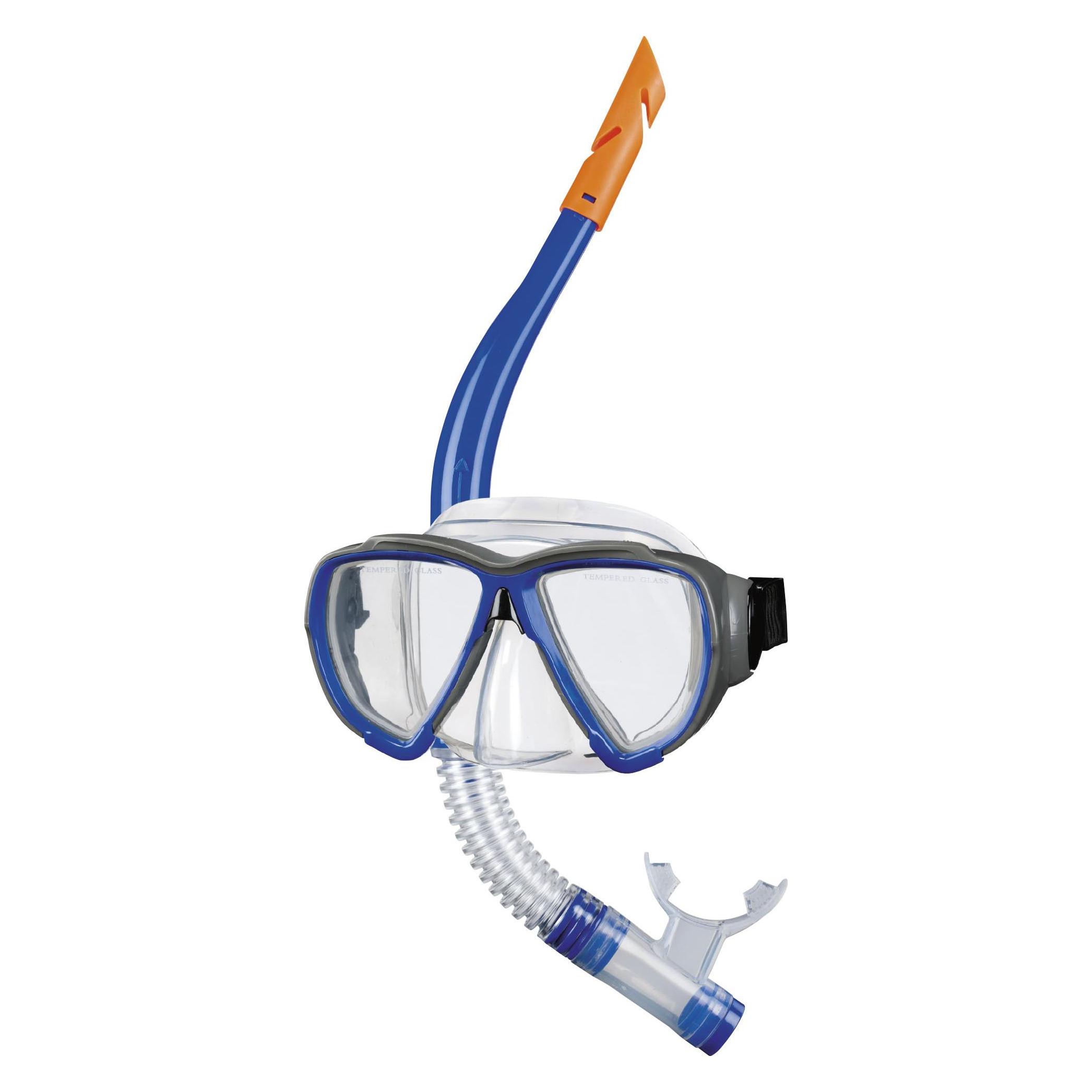 Beco Diving mask with tube. adult. 99012 6 blue (0/099012/6)