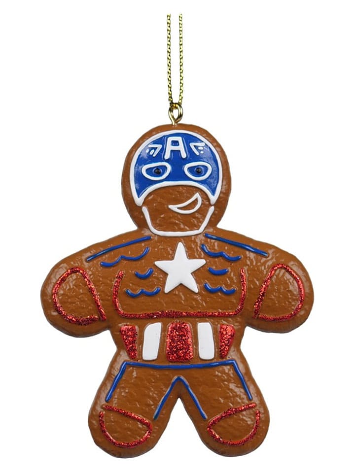 Christmas Inspirations Christbaumornament "Gingerbread" in Braun - (H)8 cm - onesize