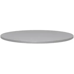 Tischplatte, Kreis 600 mm, grau