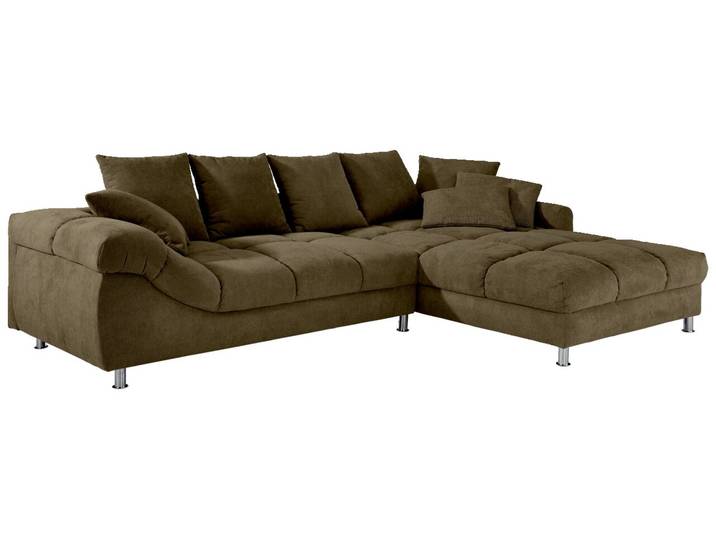 Z2 Ecksofa BROOKLYN II, limone, Stoff