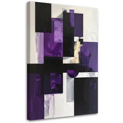 LEINWANDBILD 3D und geometrisch 70x100cm