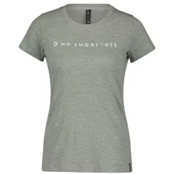SCOTT T-Shirt Damen No Shortcuts | light grey melange M