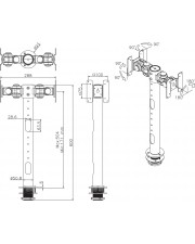 Neomounts Tischhalterung für 2 LCD-Displays Schwarz Bildschirmgröße: 25.4-76,2 cm 10"-30" (FPMA-D050DBLACK)