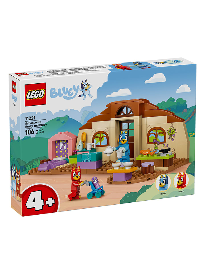 LEGO® Bluey: Schule mit Rusty und Bluey - ab 4 Jahren - onesize