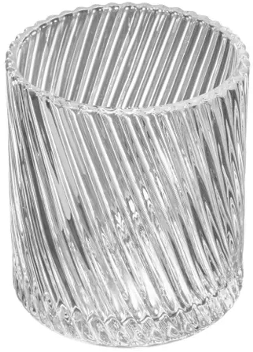 Bolsius Twist Relight Kaarshouder - 4 stuks - Transparant