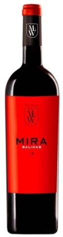 Mira Salinas Vino tinto Alicante.