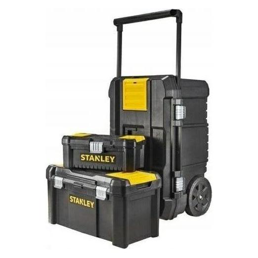 Stanley STST1-81065 Essential Gereedschapswagen 50L + Koffer 19&12,5 (3 Teile) (1059323)