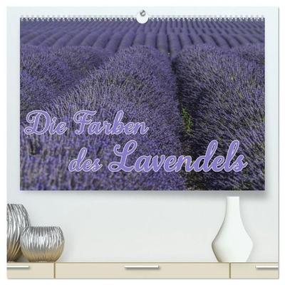 Die Farbe des Lavendels (hochwertiger Premium Wandkalender 2027 DIN A2 quer), Kunstdruck in Hochglanz