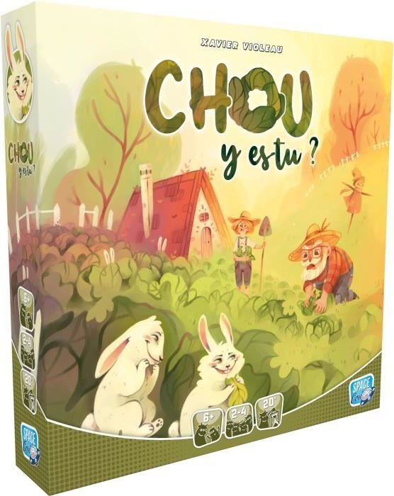 Chou y es tu, een observatie- en strategiespel van Asmodee voor kinderen vanaf 6 jaar