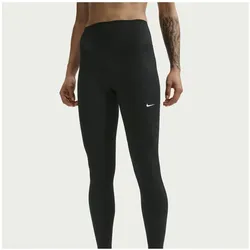 Nike, Damen, Tights, Women's One Seamless Front High-Waisted FL (XL), Schwarz