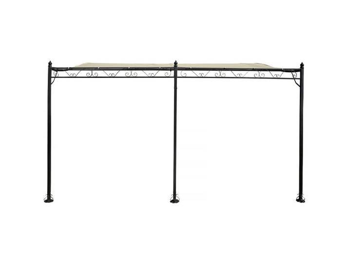Habitat Garten Pergola - Markise beige, Beige, Metall, 300x250x396 cm, Sonnenschutz, Pavillons
