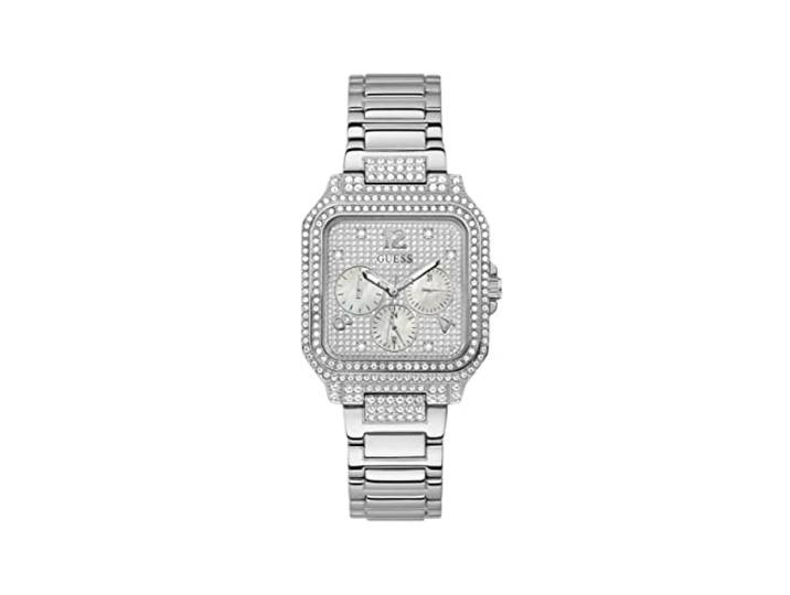 Guess dameshorloge 35mm, zilverkleurig, 35, GW0472L1-AMZUK