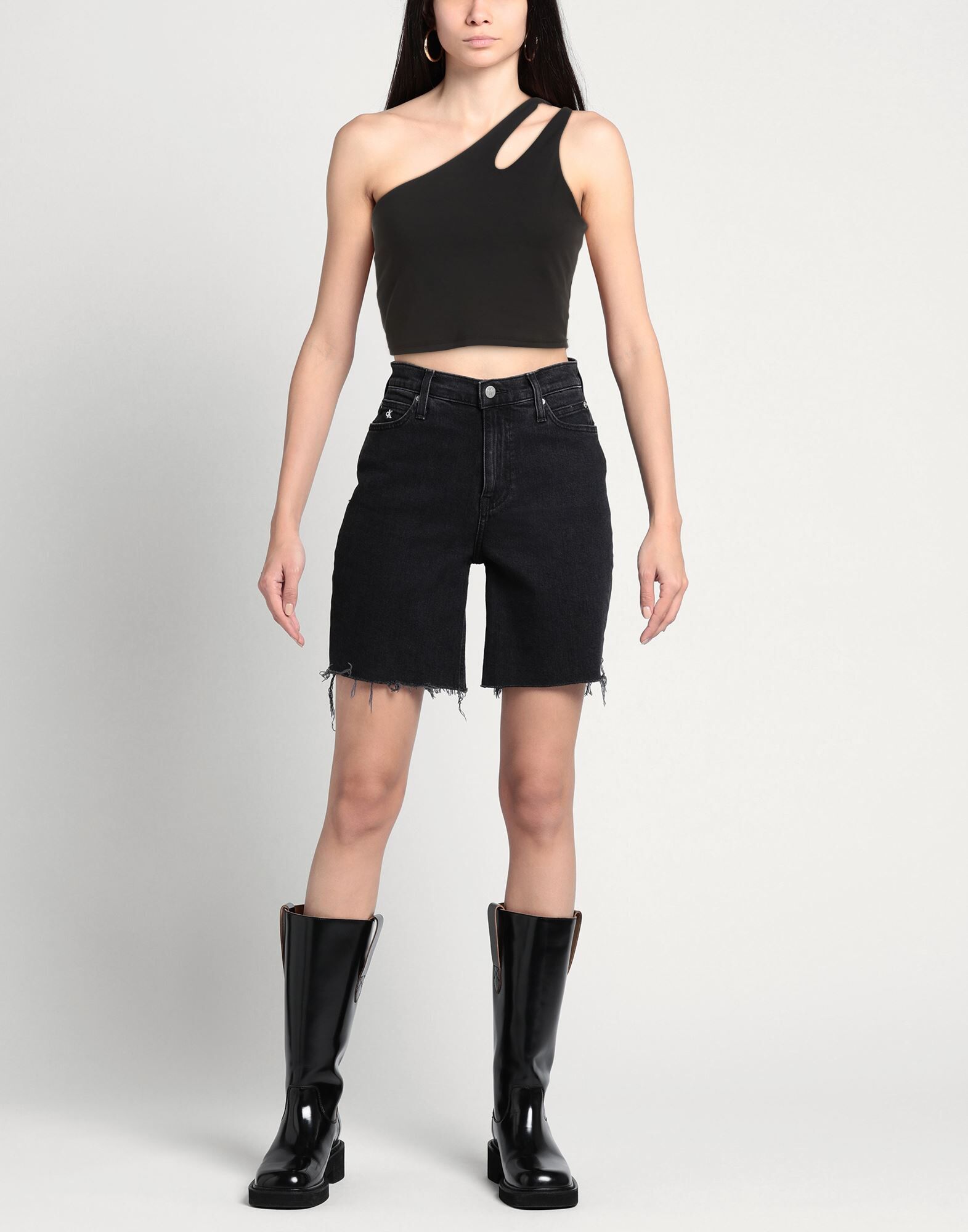 Mandala Top Mujer Negro M Mujer