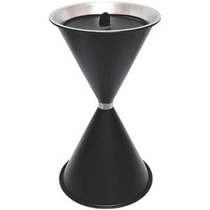 SZ-Metall Aschenbecher Diabola, 29715-S, schwarz, Outdoor, Standascher aus Metall, 40 x 71 cm, inkl. 25 kg Sand
