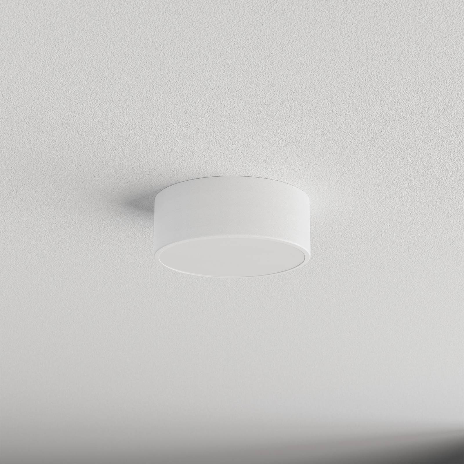Deckenlampe Cleo TEMAR LIGHTING, dimmbar, weiß / opal, für Badezimmer, Metall, Deckenlampe