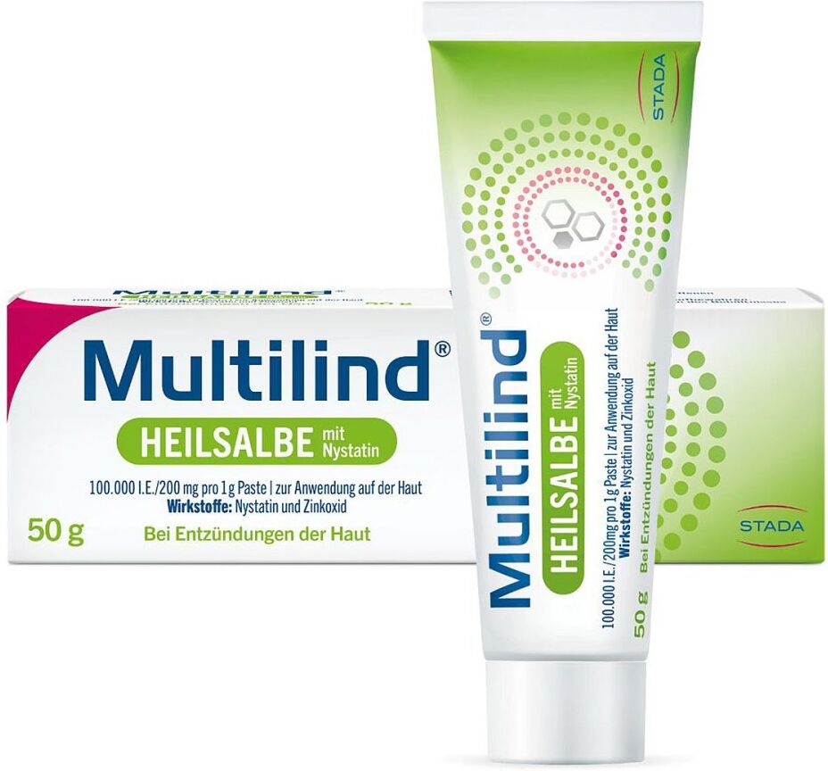 Multilind Wund- und Heilsalbe mit Nystatin und Zinkoxid
