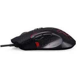 Gamium Souris Gamer 3200 DPI / Tir X2 8 Boutons / Plug & Play / Rétro éclairage / Touch (Kabelgebunden), Maus, Mehrfarbig