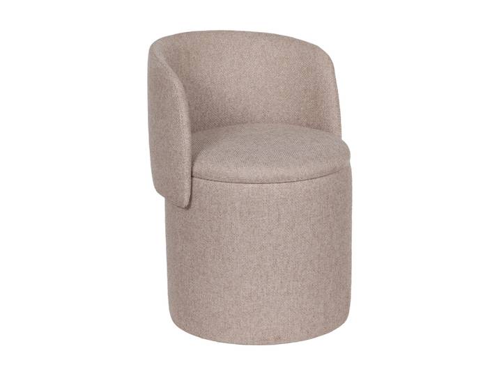 Amadeus - Pouf Fauteuil Eclipse Taupe