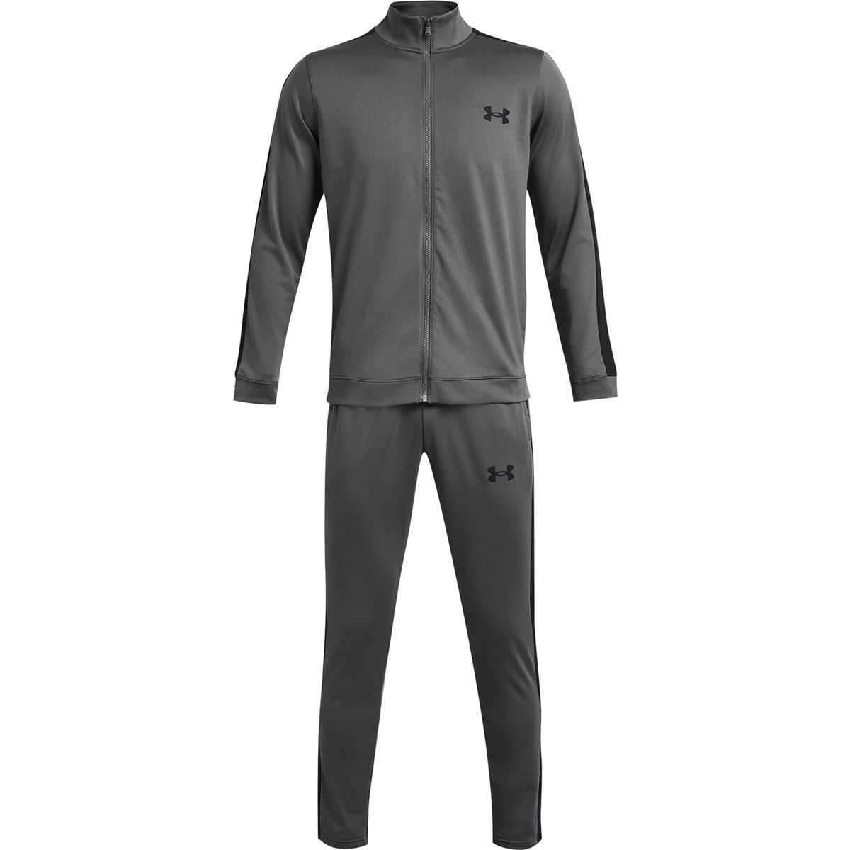 Under Armour Rival Knit Track Suit gray black (025) S 1357139-025-SM