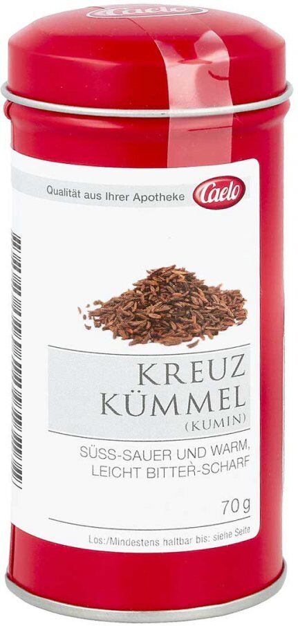 Kreuzkümmel Kumin ganz Blechdose Caelo Hv-packung