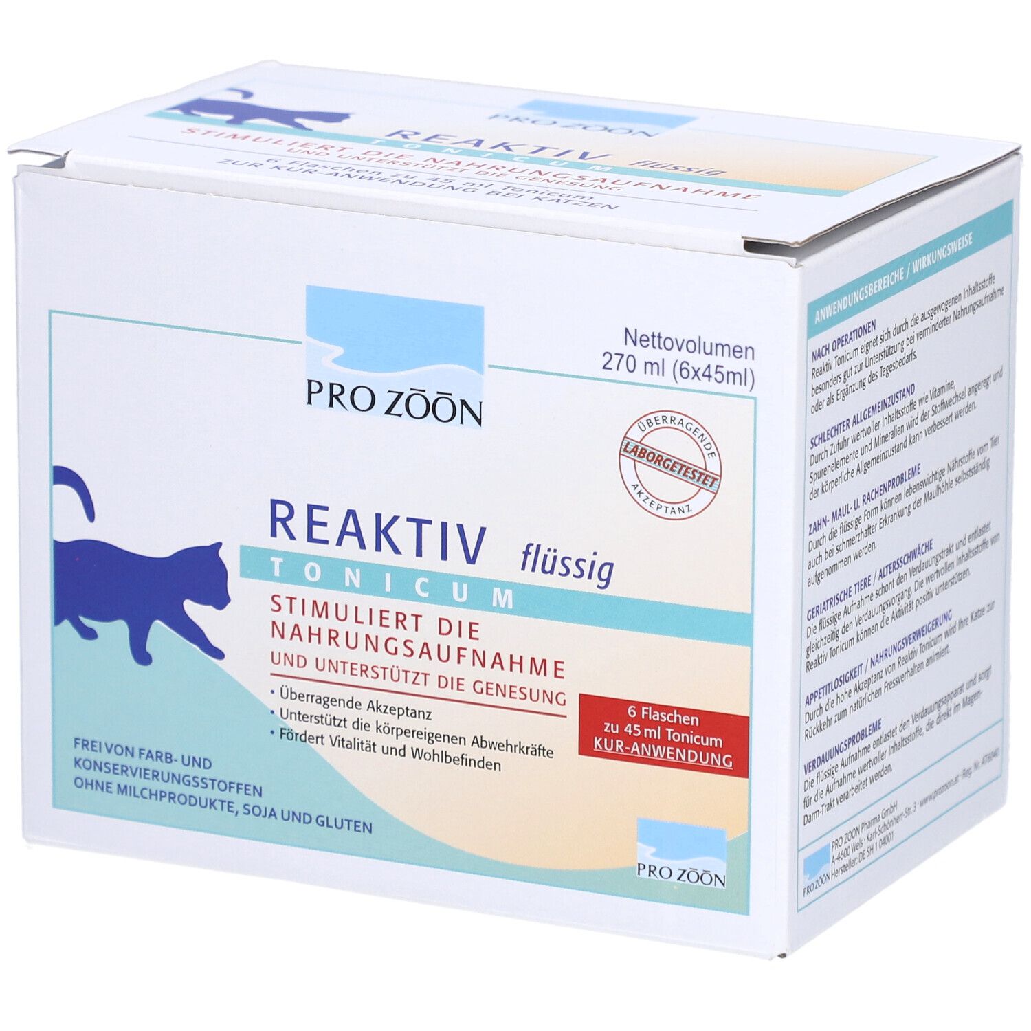 Reaktiv TON Katze 45Ml 6 St Tonikum