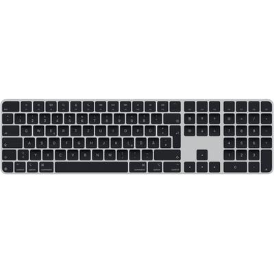 APPLE Apple-Tastatur "Magic Keyboard mit Touch ID und Ziffernblock", schwarz, B:41,87cm H:1,09cm T:11,49cm, Tastaturen
