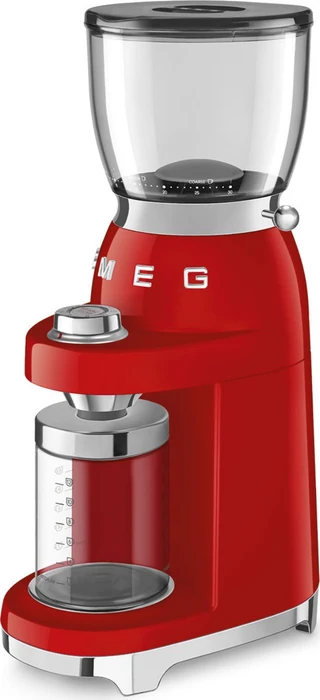 SMEG 50's Style CGF11RDEU - coffee grinder - red