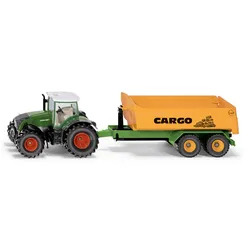 SIKU 1989 Farmer - Fendt mit Hakenliftfahrgestell und Mulde