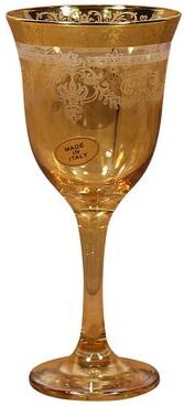 Lorren Home Trend Choice of Color Multicolored 6-piece Wine Goblet Set