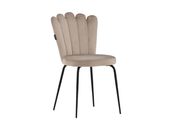Design Esszimmerstuhl „Limhamn“ Samt Beige VE DESIGN