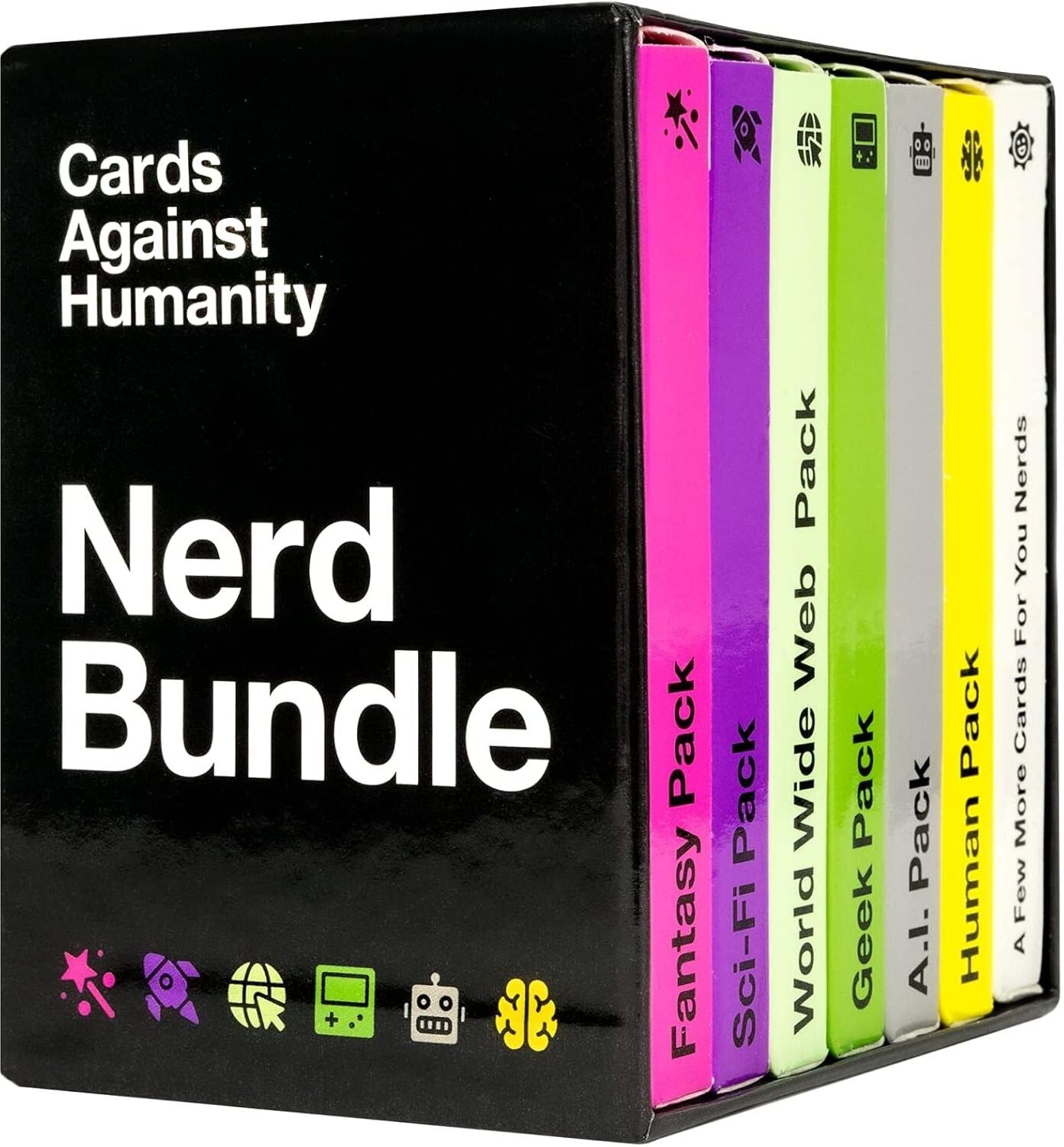 Cards Against Humanity – Nerd Bundle (6 Nerd-Themed Packs + 10 Bonus Cards)