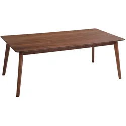 ESSTISCH 200/100/75 cm Dunkelbraun Rechteckig Madox
