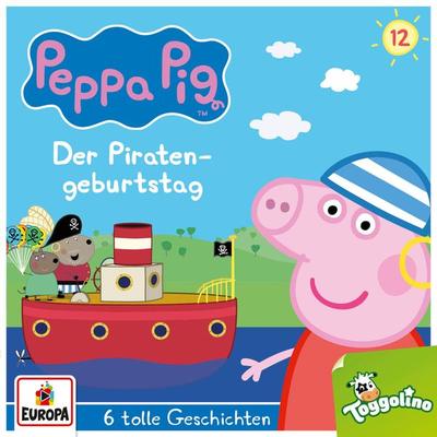 Folge 12: Der Piratengeburtstag (und 5 weitere Geschichten) - Neville Astley,Mark Baker, Audio, 4064066803896