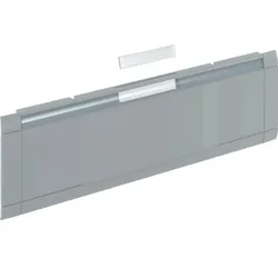 Hager Blende für GKEV03 Blind BSF alu