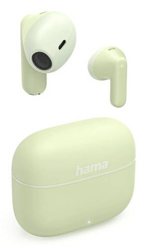 Hama 00221756 Bluetooth-Kopfhörer "Freedom Light II", TWS Earbuds, Mikrofon, Grün