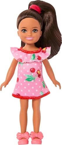 Barbie Chelsea modepop met uitneembare mode, meerkleurig