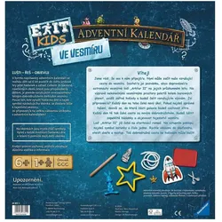 Ravensburger EXIT Kids Adventskalender: Im Weltraum / ab 6 Jahren