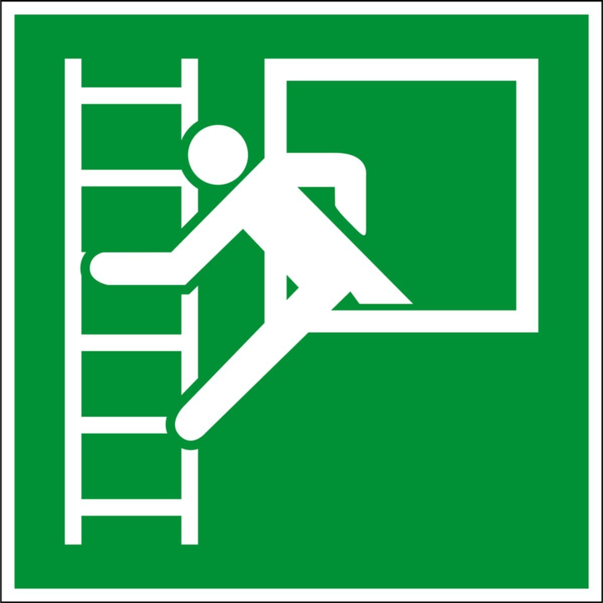 Eichner Rettungsschild Rettungsausstieg, 15 x 15 cm (9225-14031-015)