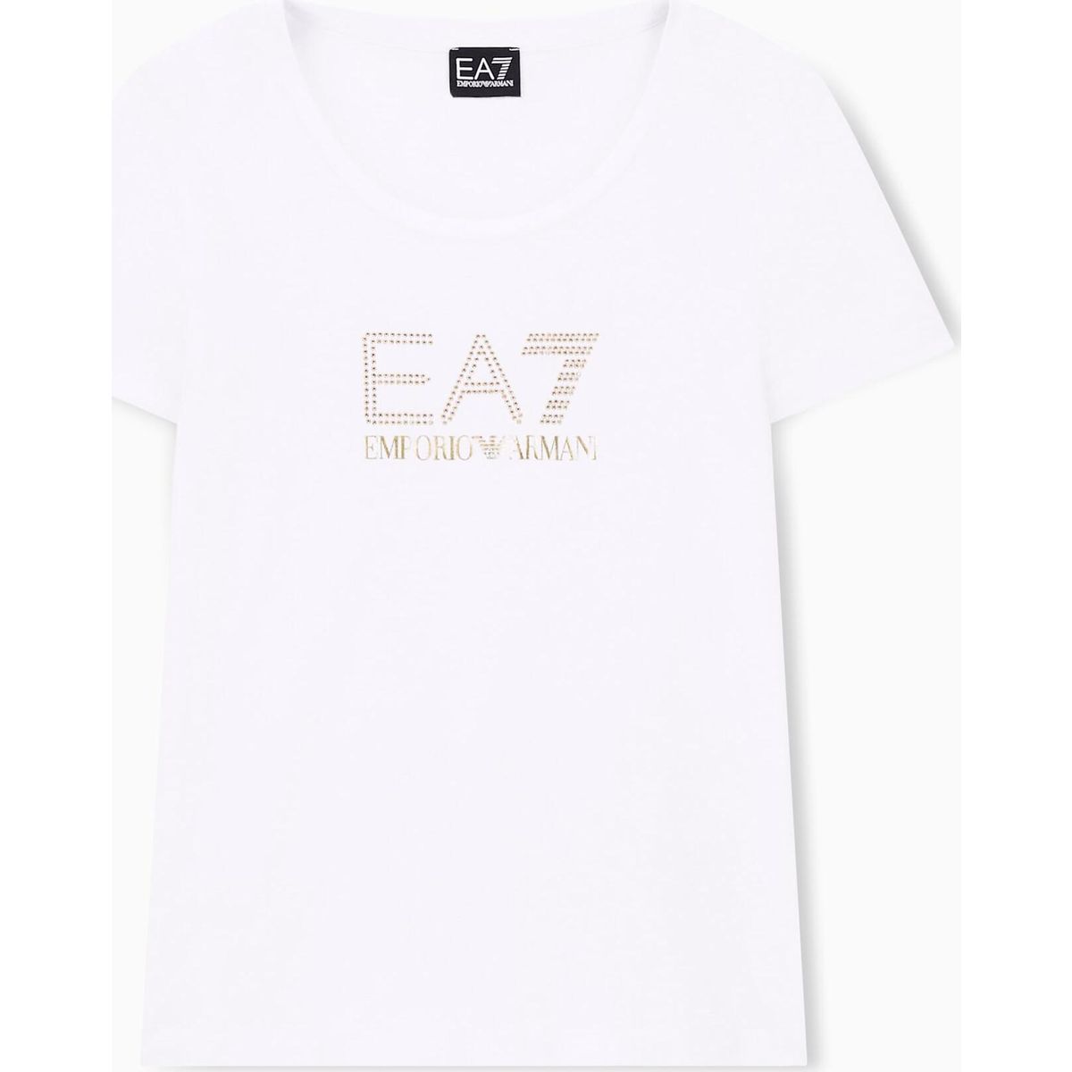 EA7 Train Evolution W Maxi Logo Tee SS - Train Evolution W Maxi Logo Tee SS white (1100) 3XL 8NTT67 TJDQZ-1100-3XL