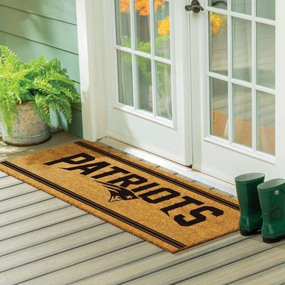 Evergreen New England Patriots Monochrome Indoor/Outdoor Coir Door Mat