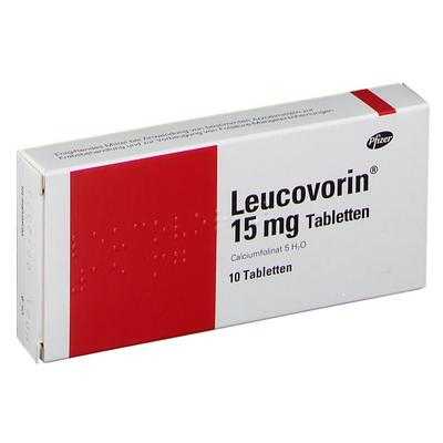 Leucovorin 15 mg Tabletten 10 St