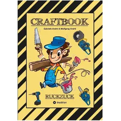 Tredition Craftbook - Baumaschinen Motive - Gärtner - Häuser - Werkzeug - Handwerker - Tolle Rätsel - Lustige
