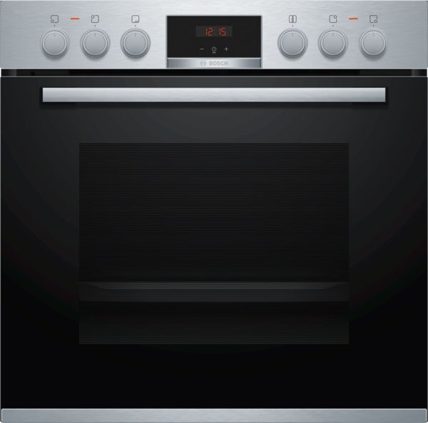 Bosch Serie 4 HEB513BS0, Medium, Elektrischer Ofen, 71 l, 71 l, 50 - 275 °C, 275 °C