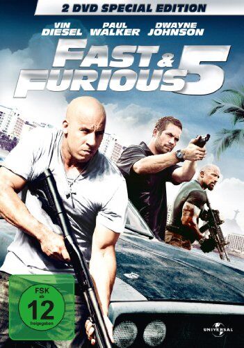 Justin Lin - Fast & Furious 5 [Special Edition] [2 DVDs] - Preis vom 09.10.2026 07:28:09 h