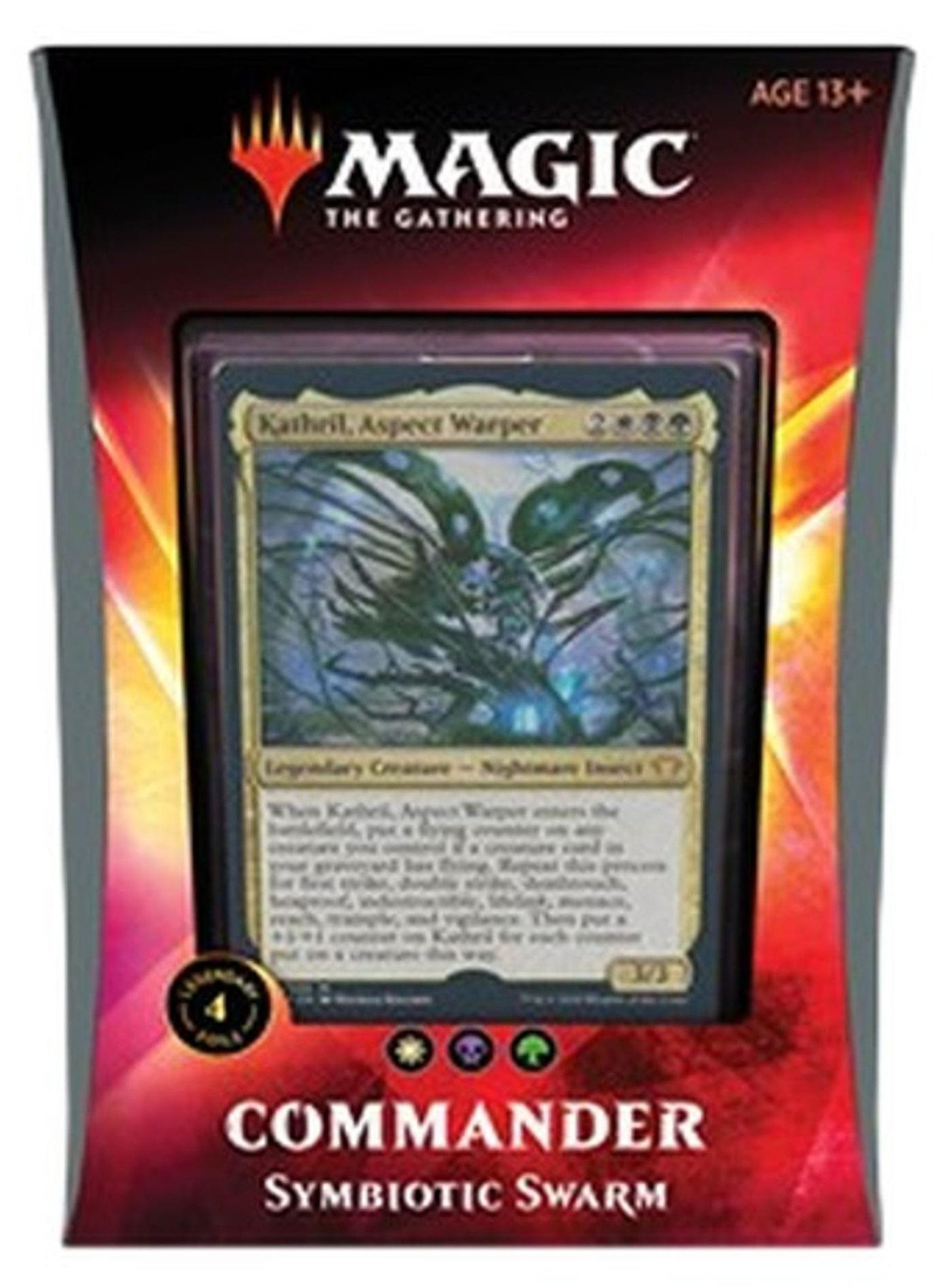 Wizards of the Coast Magic: The Gathering Commander Ikoria Symbiotic Swarm Deck