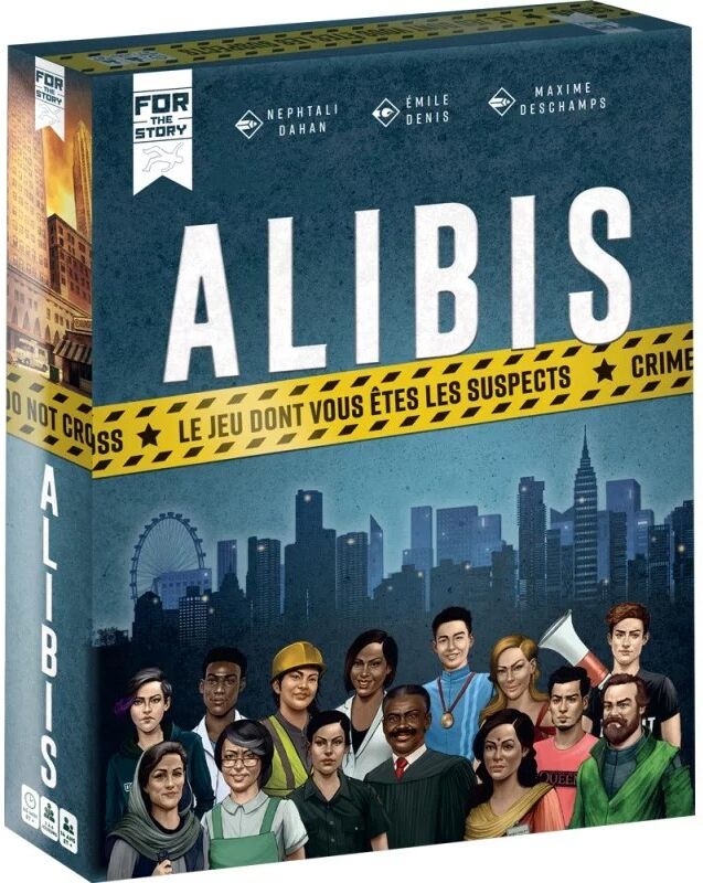 Respell Alibis - Le Jeu dont vous êtes les suspects.