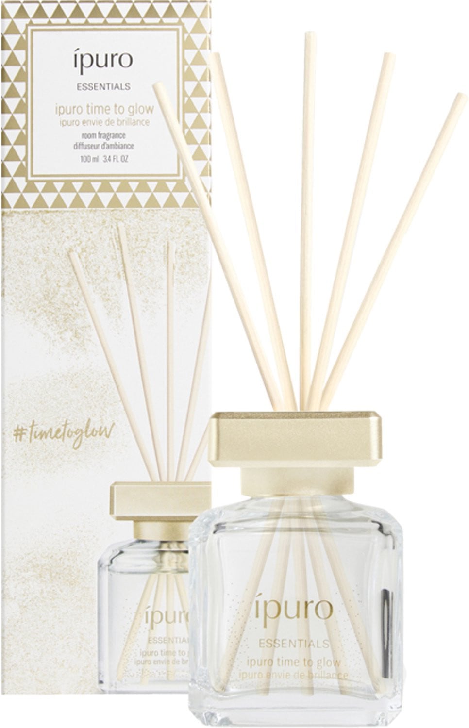 Ipuro Essentials Geurstokjes Time to Glow 100 ml