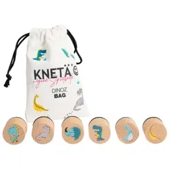 KNETÄ Holzstempel Set Dinos