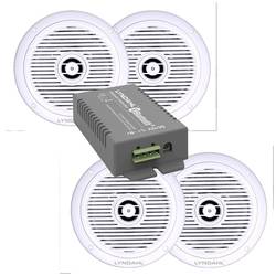 Lyndahl LYNCS180IPS4 2-Wege Set Einbau-Lautsprecher 120 W 4 Ω Weiß 1 Set