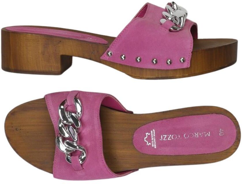Marco Tozzi Damen Sandalen, Pink, Gr. EU 40, Leder - Second Hand